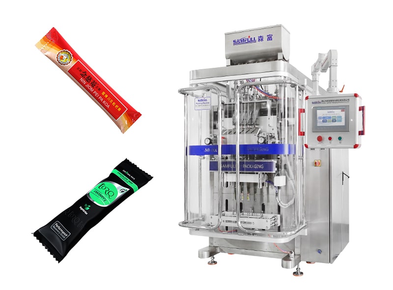 High Capacity Liquid Stick Pack Multi-lane Packing Machine