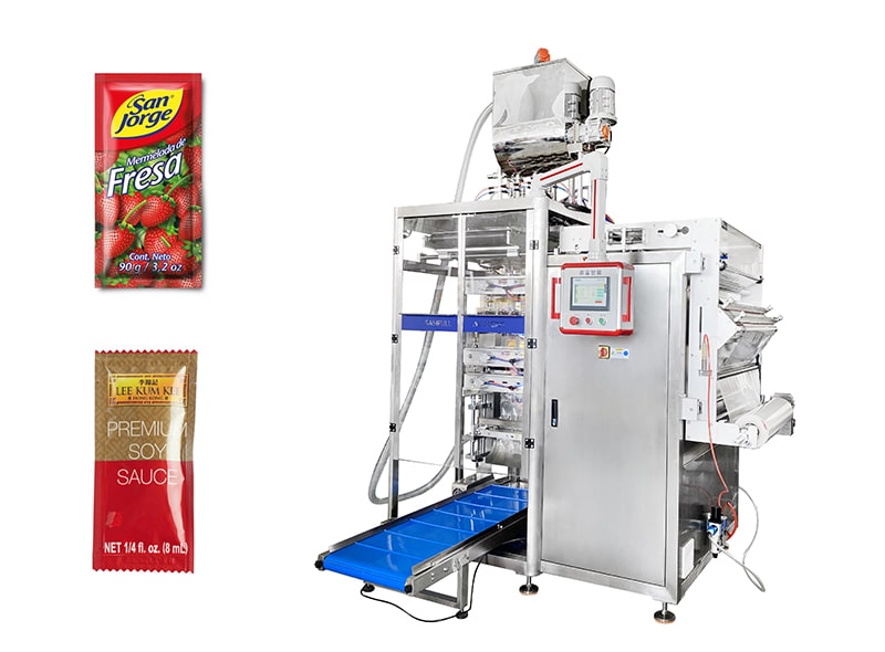 High Production Liquid Sachet Multilane Packing Machine