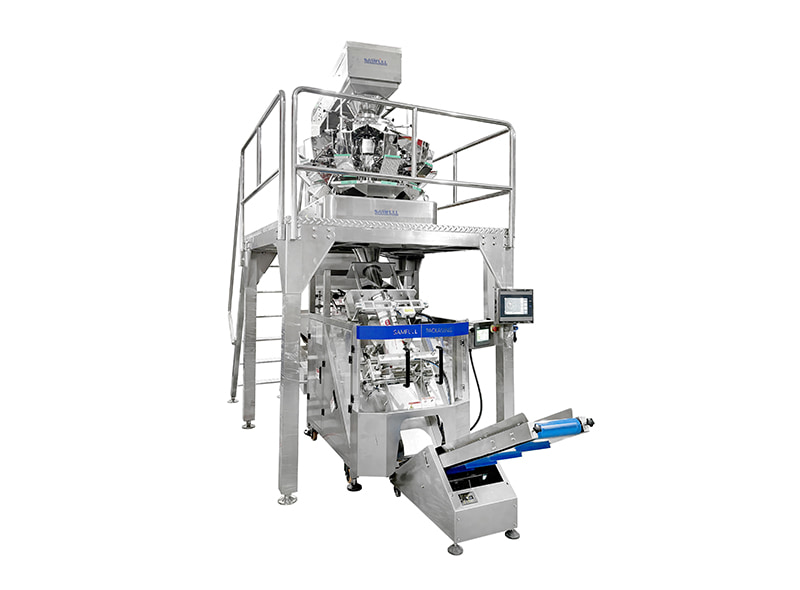 Inclined VFFS Machine For Fragile Biscuit