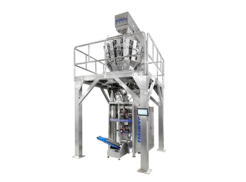 High Speed Continuous VFFS Packing Machine For Cookies
