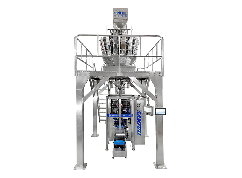 High Speed Continuous VFFS Packing Machine For Cookies