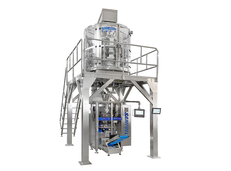 Continuous VFFS Machine For Biscuits Crackers