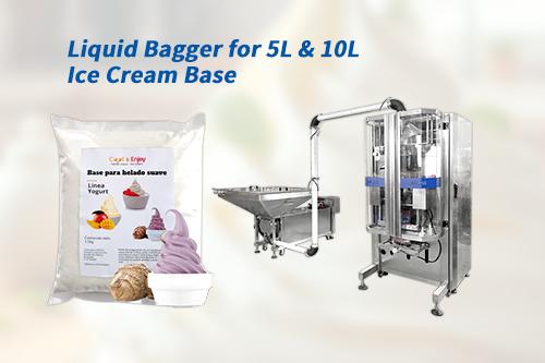 Large-Capacity Liquid Ice Cream Base Bagging Solution