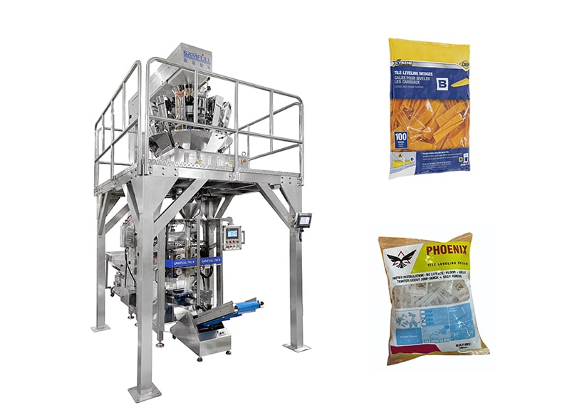 Samfull vffs form fill seal Packing Machine for Tile Leveling Clips and Wedges and Kit System