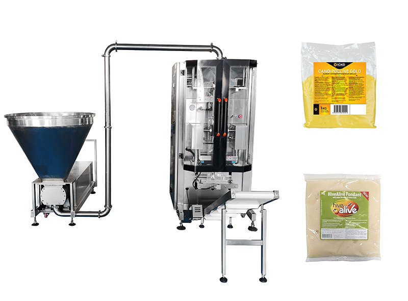 Bee Feeding Syrup Paste 1-5kg Pouch VFFS Packing Machine