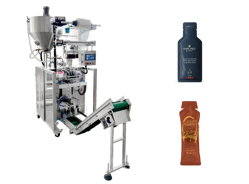 Single Lane Oil Irregular Shape Sachet & Stick Pack Machine