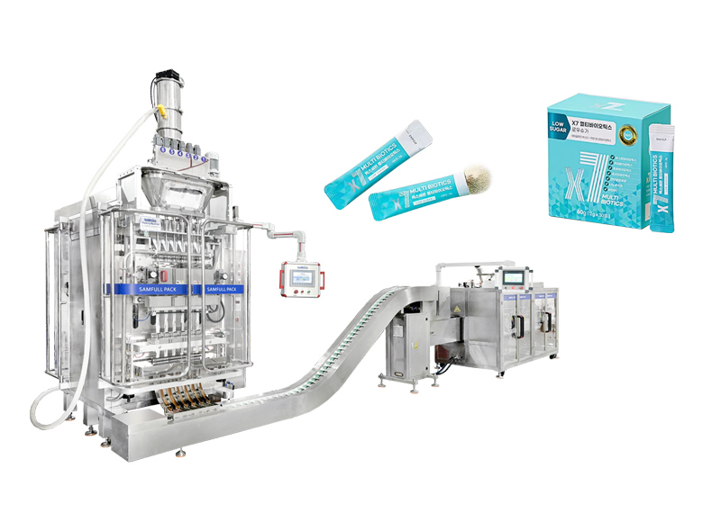 High Output Multilane Stickpack & Sachet Packaging Machine