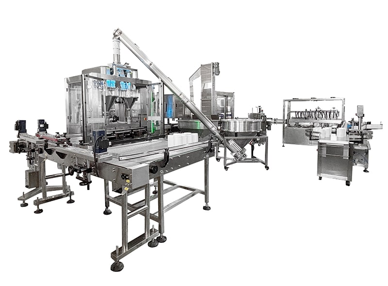 Pharma Powder & Granule Bottle Filling Machine