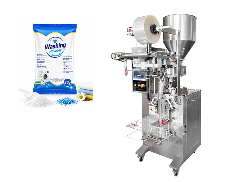 Burundi Customer Case: 20g Washing Powder Sachet Packing Machine with Cup Dosing