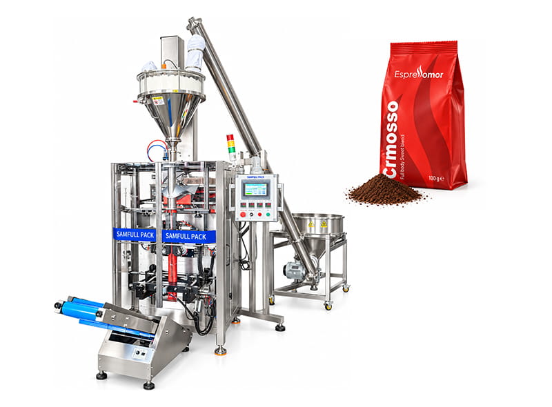 Kenya 100g Gusset Pouch Coffee Powder Packaging Machine Project – Customized Auger Filler Kenya 100g Gusset Pouch Coffee Powder Packaging Machine Project – Customized Auger Filler